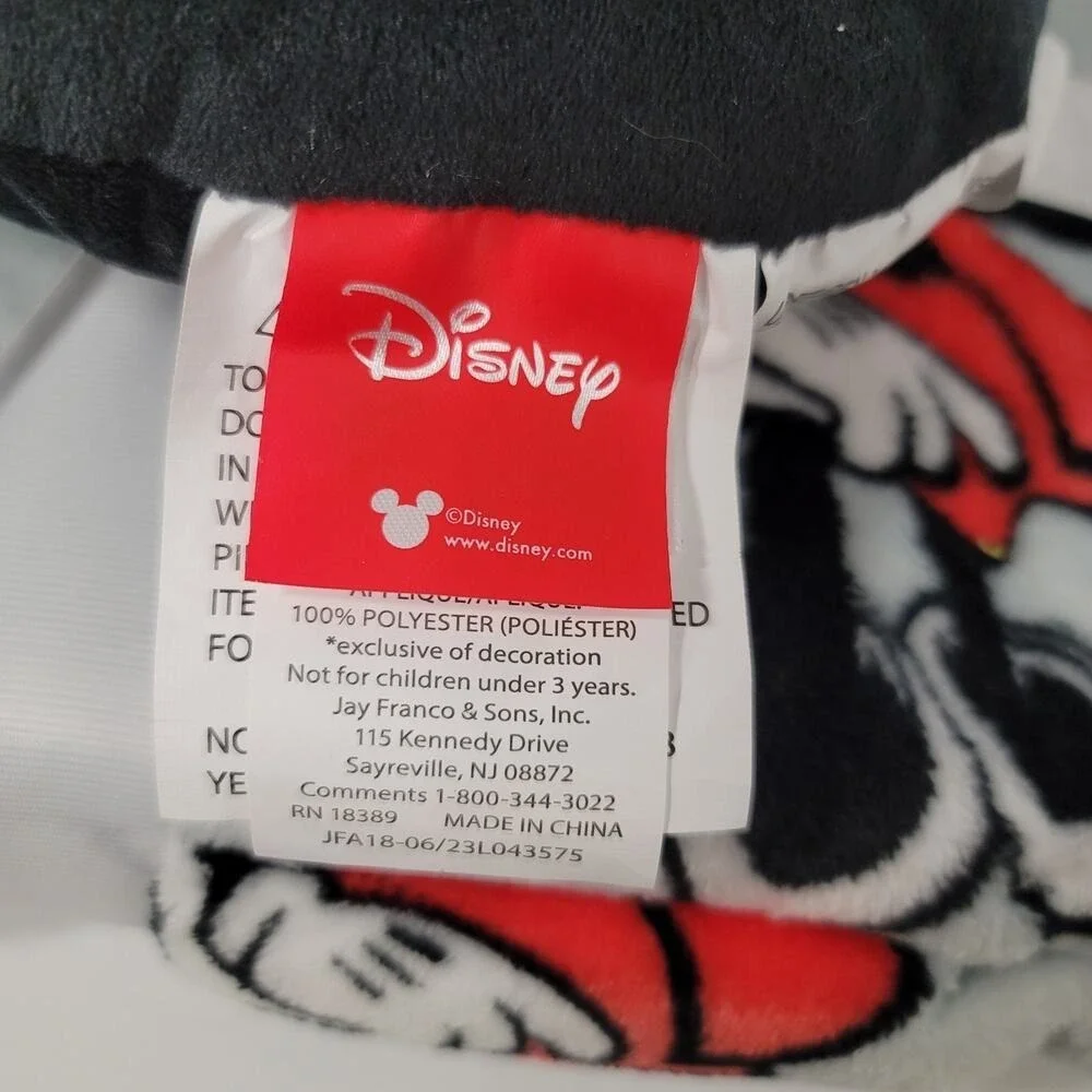 Nogginz Minnie Mouse Travel Pillow Fleece Blanket Set Gift